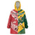 Australia-Tonga Rugby Pacific Custom Wearable Blanket Hoodie The Kangaroos and Mate Ma'a Tonga