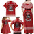 Tonga Rugby XIII Custom Family Matching Off Shoulder Maxi Dress and Hawaiian Shirt Mate Ma'a Tonga with Ngatu Pattern