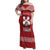 Tonga Rugby XIII Custom Family Matching Off Shoulder Maxi Dress and Hawaiian Shirt Mate Ma'a Tonga with Ngatu Pattern