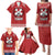 Tonga Rugby XIII Custom Family Matching Puletasi and Hawaiian Shirt Mate Ma'a Tonga with Ngatu Pattern