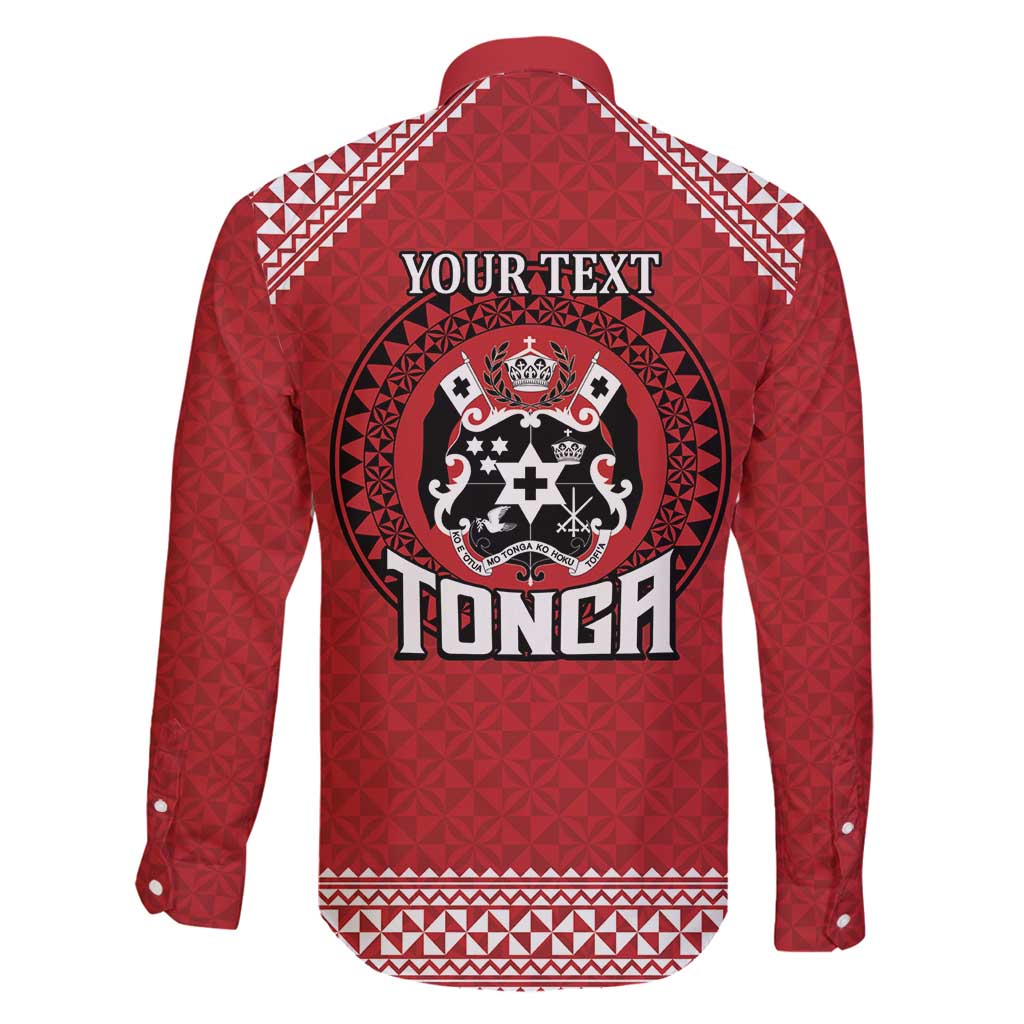 Tonga Rugby XIII Custom Family Matching Summer Maxi Dress and Hawaiian Shirt Mate Ma'a Tonga with Ngatu Pattern