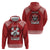 Tonga Rugby XIII Custom Hoodie Mate Ma'a Tonga with Ngatu Pattern