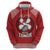 Tonga Rugby XIII Custom Hoodie Mate Ma'a Tonga with Ngatu Pattern