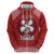 Tonga Rugby XIII Custom Hoodie Mate Ma'a Tonga with Ngatu Pattern