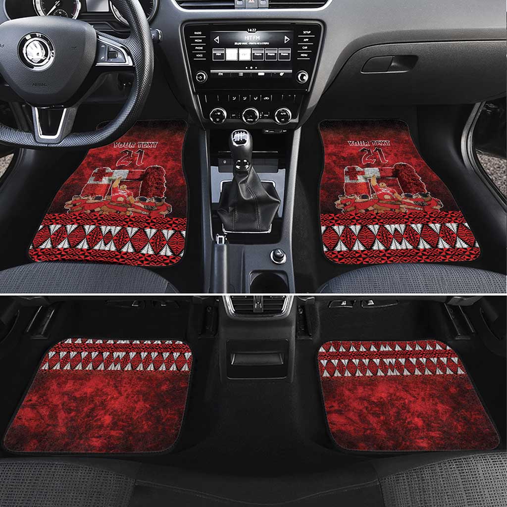 Custom Tonga 676 Haʻamonga ʻa Maui Car Mats Tongan Sipi Tau Unique Dance