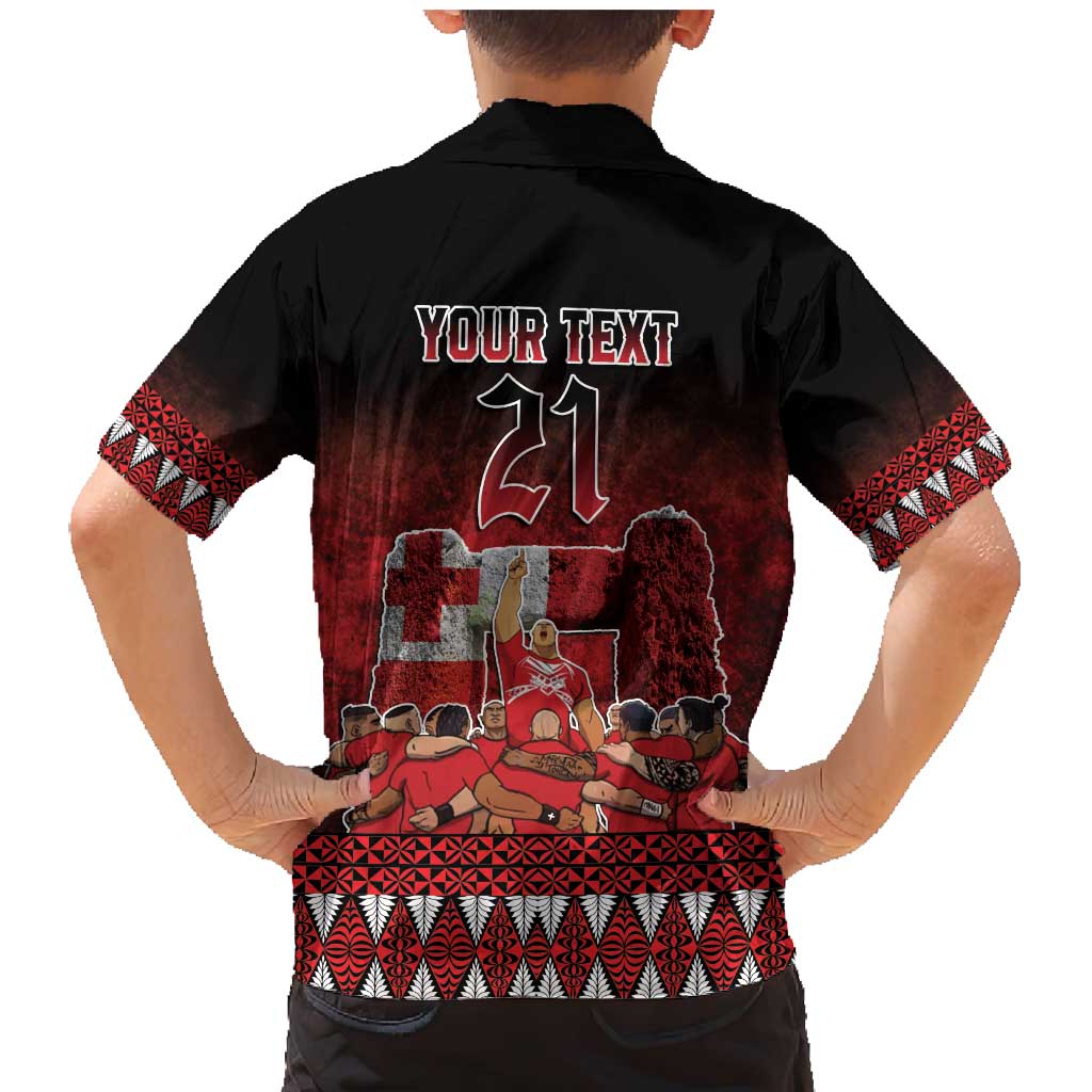 Custom Tonga 676 Haamonga a Maui Family Matching Mermaid Dress and Hawaiian Shirt Tongan Sipi Tau Unique Dance LT9 - Polynesian Pride