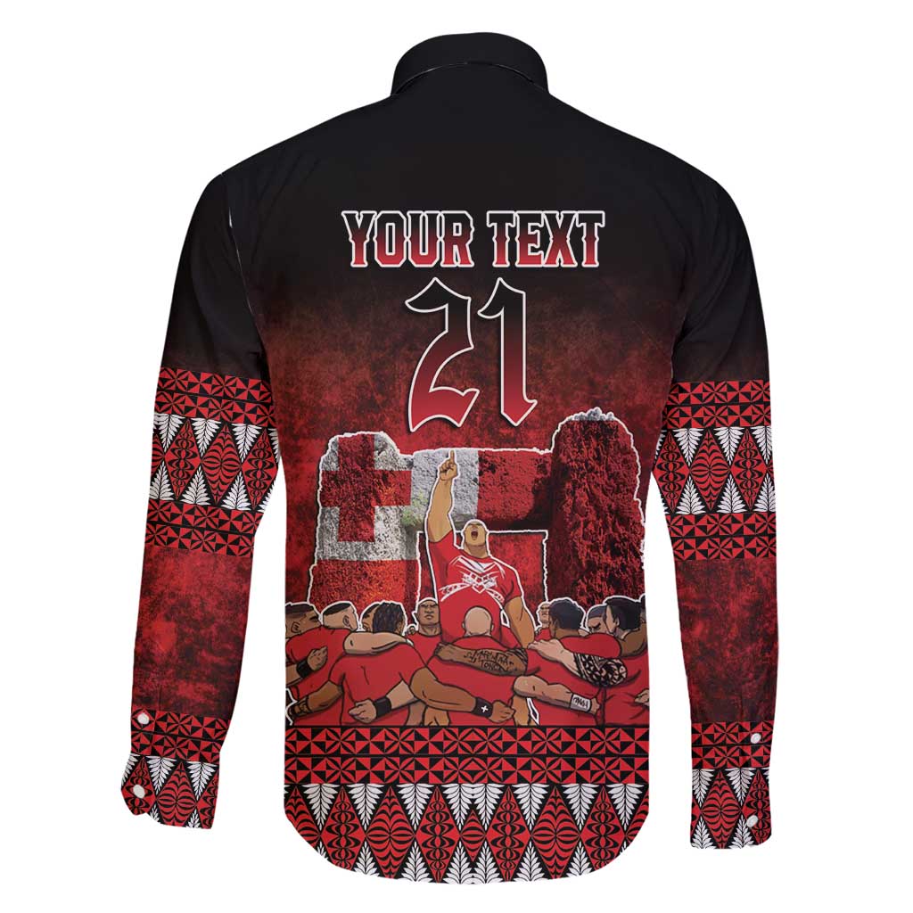 Custom Tonga 676 Haamonga a Maui Family Matching Mermaid Dress and Hawaiian Shirt Tongan Sipi Tau Unique Dance LT9 - Polynesian Pride