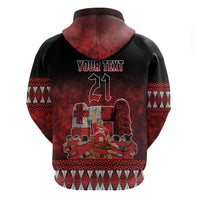 Custom Tonga 676 Haʻamonga ʻa Maui Hoodie Tongan Sipi Tau Unique Dance
