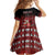Custom Tonga 676 Haʻamonga ʻa Maui Kid Short Sleeve Dress Tongan Sipi Tau Unique Dance