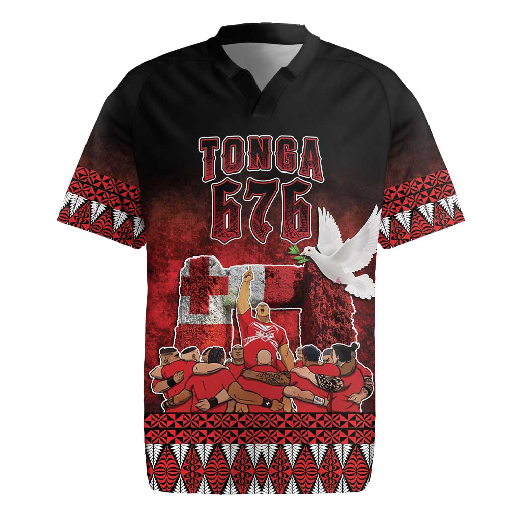 Custom Tonga 676 Haʻamonga ʻa Maui Rugby Jersey Tongan Sipi Tau Unique Dance