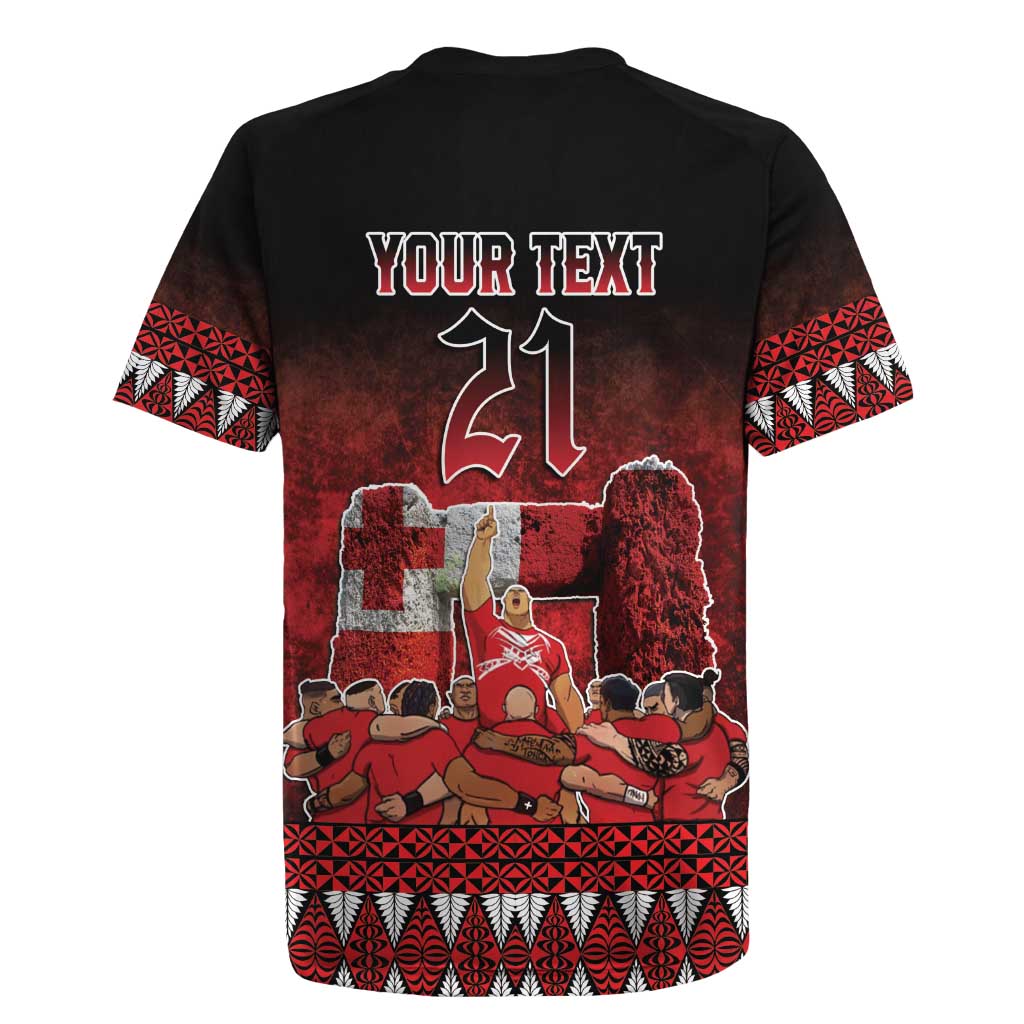 Custom Tonga 676 Haʻamonga ʻa Maui Rugby Jersey Tongan Sipi Tau Unique Dance
