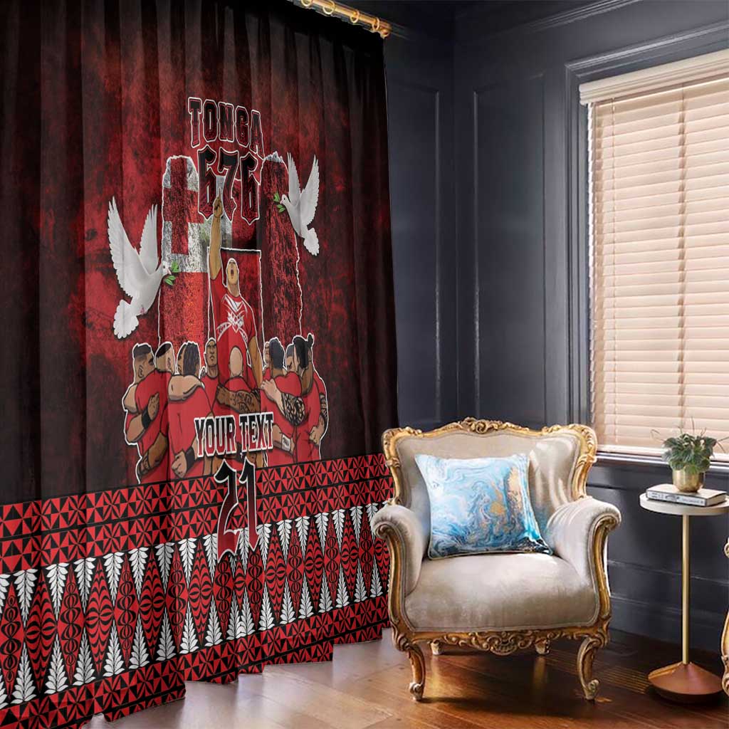 Custom Tonga 676 Haʻamonga ʻa Maui Window Curtain Tongan Sipi Tau Unique Dance