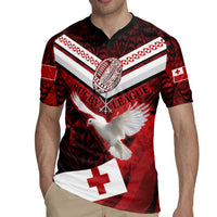 Custom Tonga XIII Rugby Tribal Tattoo Rugby Jersey Mate Ma'a Tonga Kupesi Ngatu Grunge Style