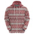 Pasifika Sataoa Pattern Simple Motif Hoodie Cherry LT9 - Polynesian Pride