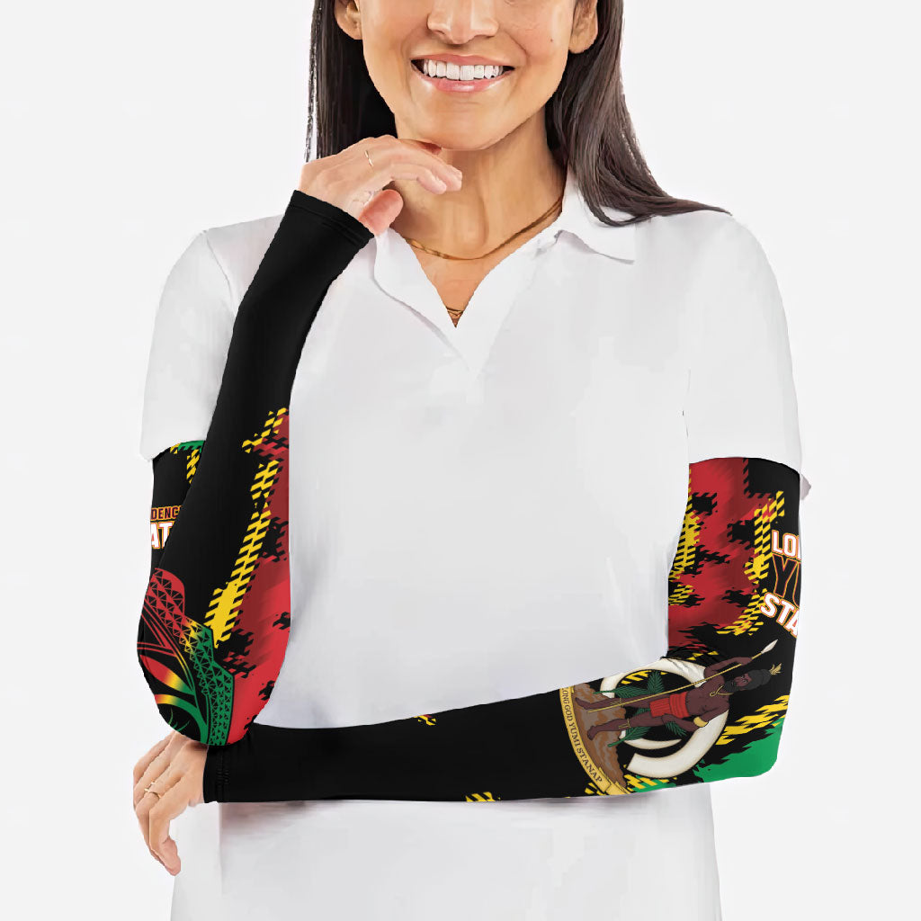 Vanuatu 46th Year Anniversary Arm Sleeves Tamtam Slit Drums Long God Yumi Stanap