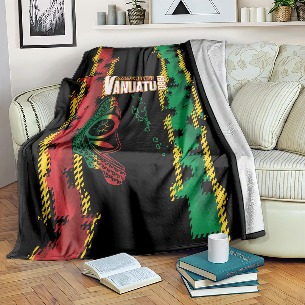 Vanuatu 46th Year Anniversary Blanket Tamtam Slit Drums Long God Yumi Stanap