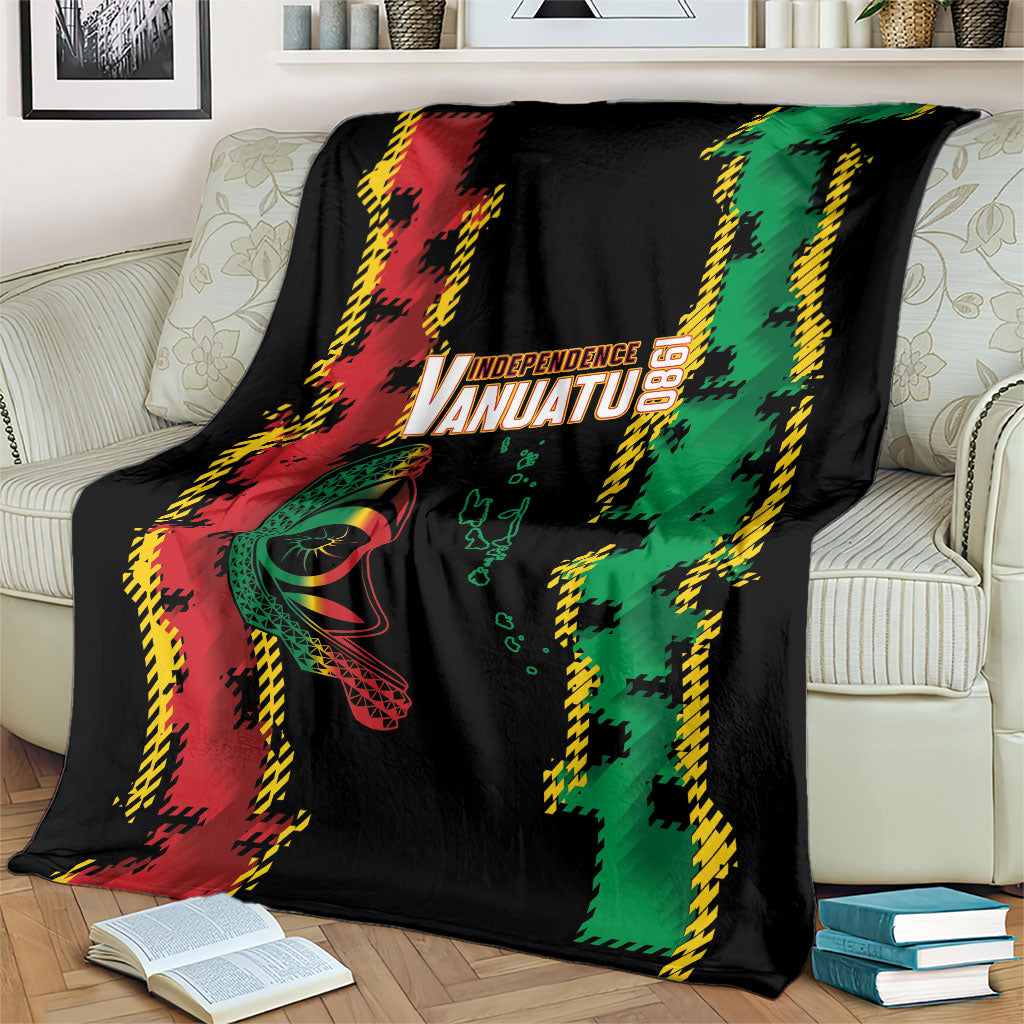 Vanuatu 46th Year Anniversary Blanket Tamtam Slit Drums Long God Yumi Stanap