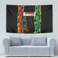 Vanuatu 46th Year Anniversary Tapestry Tamtam Slit Drums Long God Yumi Stanap