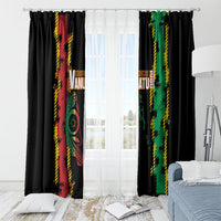 Vanuatu 46th Year Anniversary Window Curtain Tamtam Slit Drums Long God Yumi Stanap
