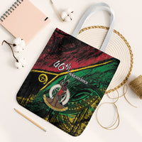 Vanuatu 46th Year Anniversary Tote Bag Vintage Grunge Vanuatu Flag Heritage
