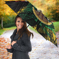 Vanuatu 46th Year Anniversary Umbrella Vintage Grunge Vanuatu Flag Heritage