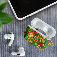 Hawaii Kanaka Maoli Hibiscus AirPods Case Hawaiian Flag Motif