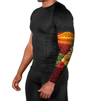 Hawaii Ku Kia'i Mauna Personalized Arm Sleeves Hibiscus Kakau Pattern