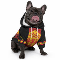 Hawaii Ku Kia'i Mauna Personalized Pet Hoodie Hibiscus Kakau Pattern LT9 - Polynesian Pride