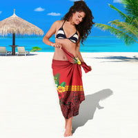 Hawaii Ku Kia'i Mauna Sarong Hibiscus Kakau Pattern