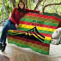Hawaii Ku Kia'i Mauna Quilt Hawaiian Kanaka Maoli Motif