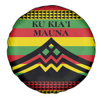 Hawaii Ku Kia'i Mauna Spare Tire Cover Hawaiian Kanaka Maoli Motif