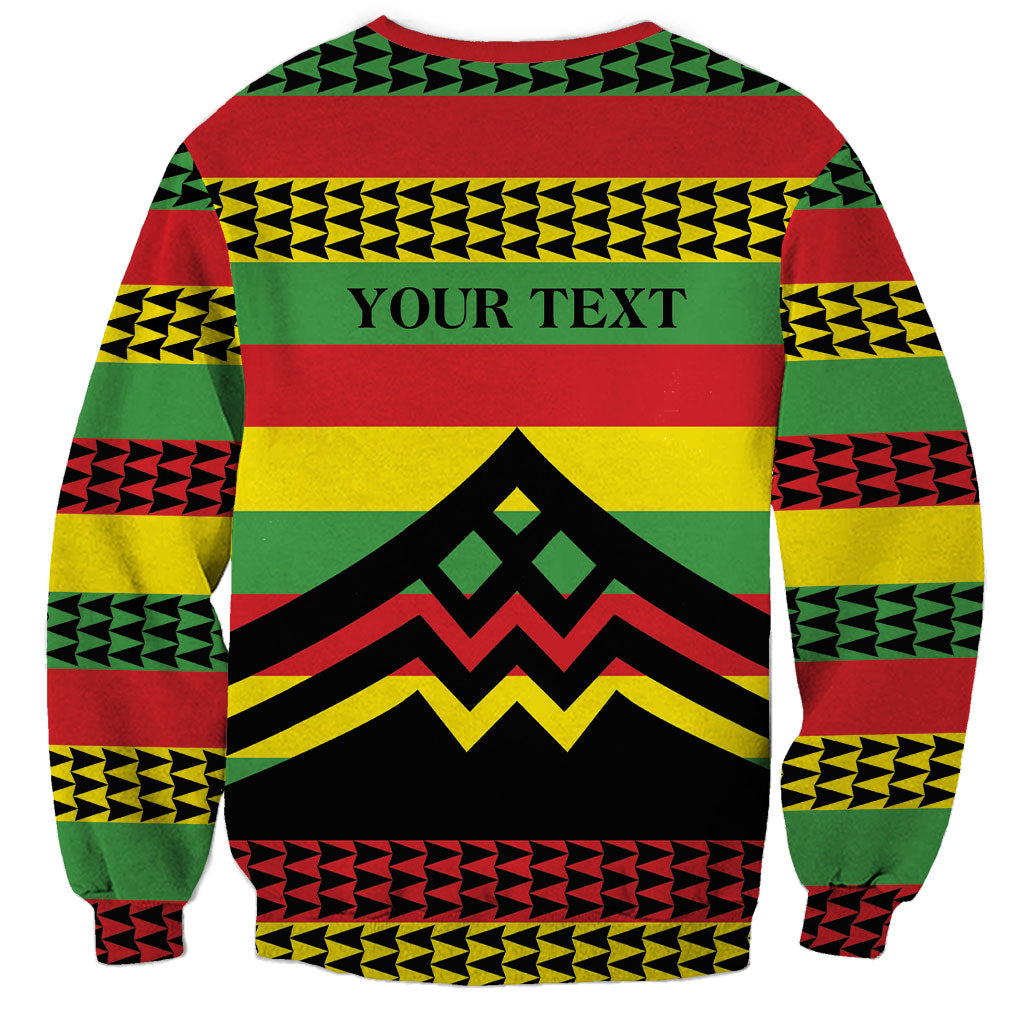 Hawaii Ku Kia'i Mauna Personalized Sweatshirt Hawaiian Kanaka Maoli Motif