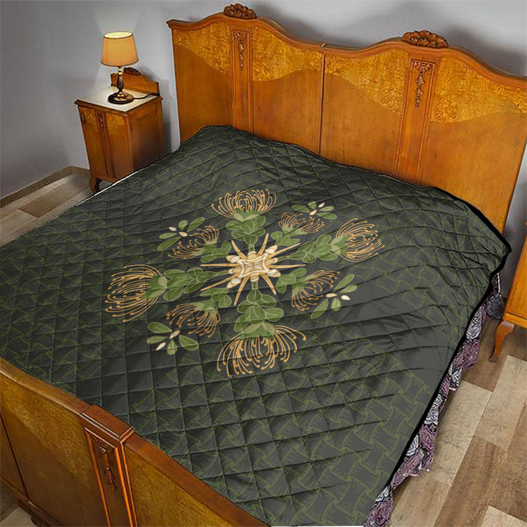 Hawaii Ohia Lehua Squares Quilt Hawaiian Quilt Inspired Floral Pattern