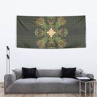 Hawaii Ohia Lehua Squares Tapestry Hawaiian Quilt Inspired Floral Pattern