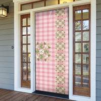 Akala Hamele Hawai'i Palaka Squares Maile Leaf Door Cover Flowers Hawaiian Quilt Patterns