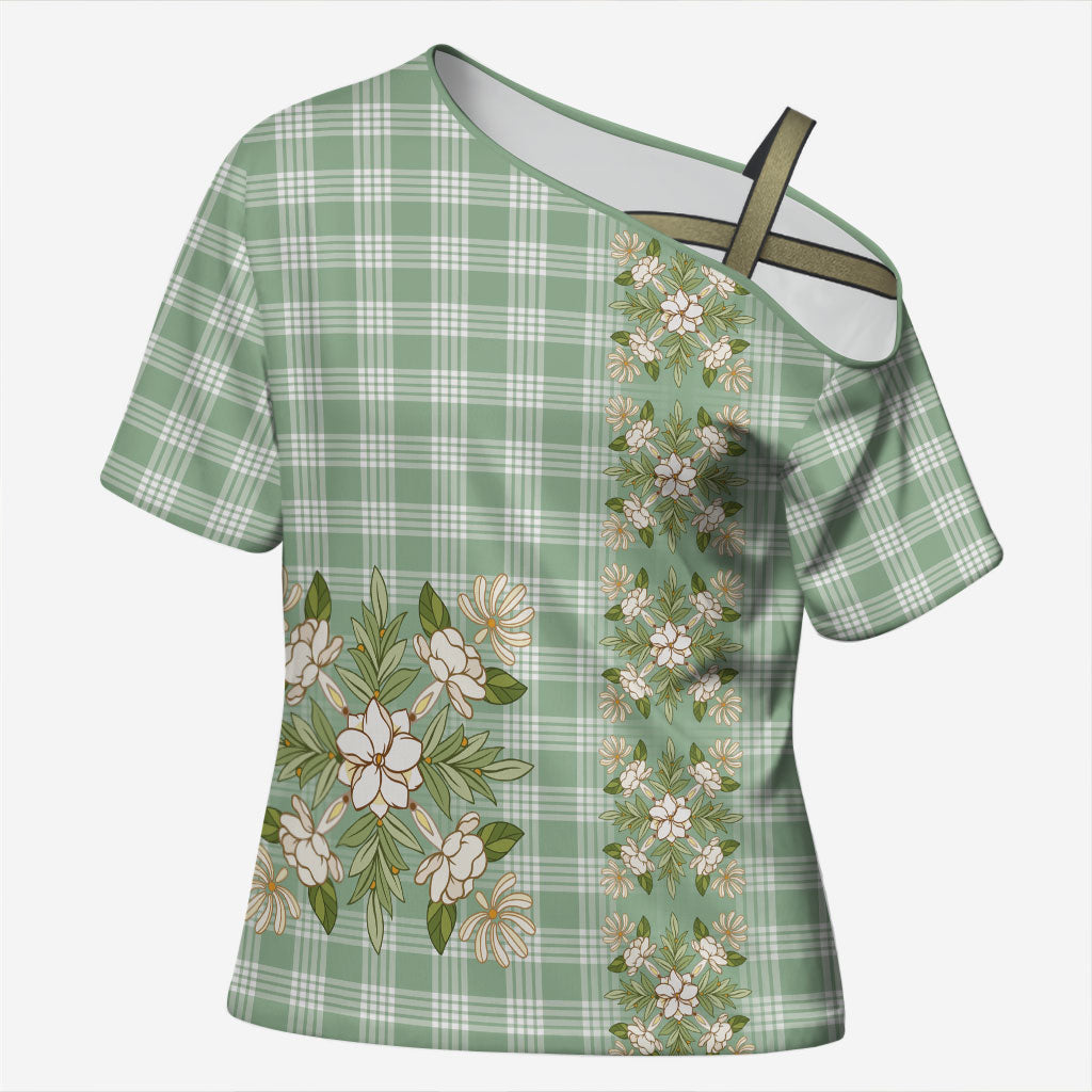 Liko Kukui Hawai'i Palaka Squares Maile Leaf Cross Shoulder Shirt Flowers Hawaiian Quilt Patterns