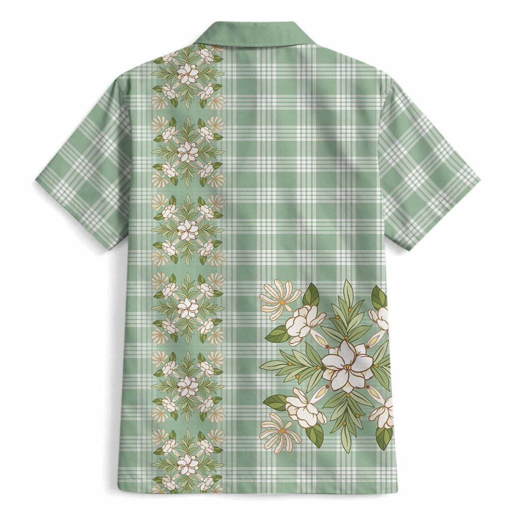 Liko Kukui Hawai'i Palaka Squares Maile Leaf Hawaiian Shirt Flowers Hawaiian Quilt Patterns