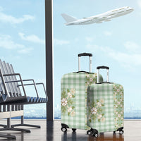 Liko Kukui Hawai'i Palaka Squares Maile Leaf Luggage Cover Flowers Hawaiian Quilt Patterns