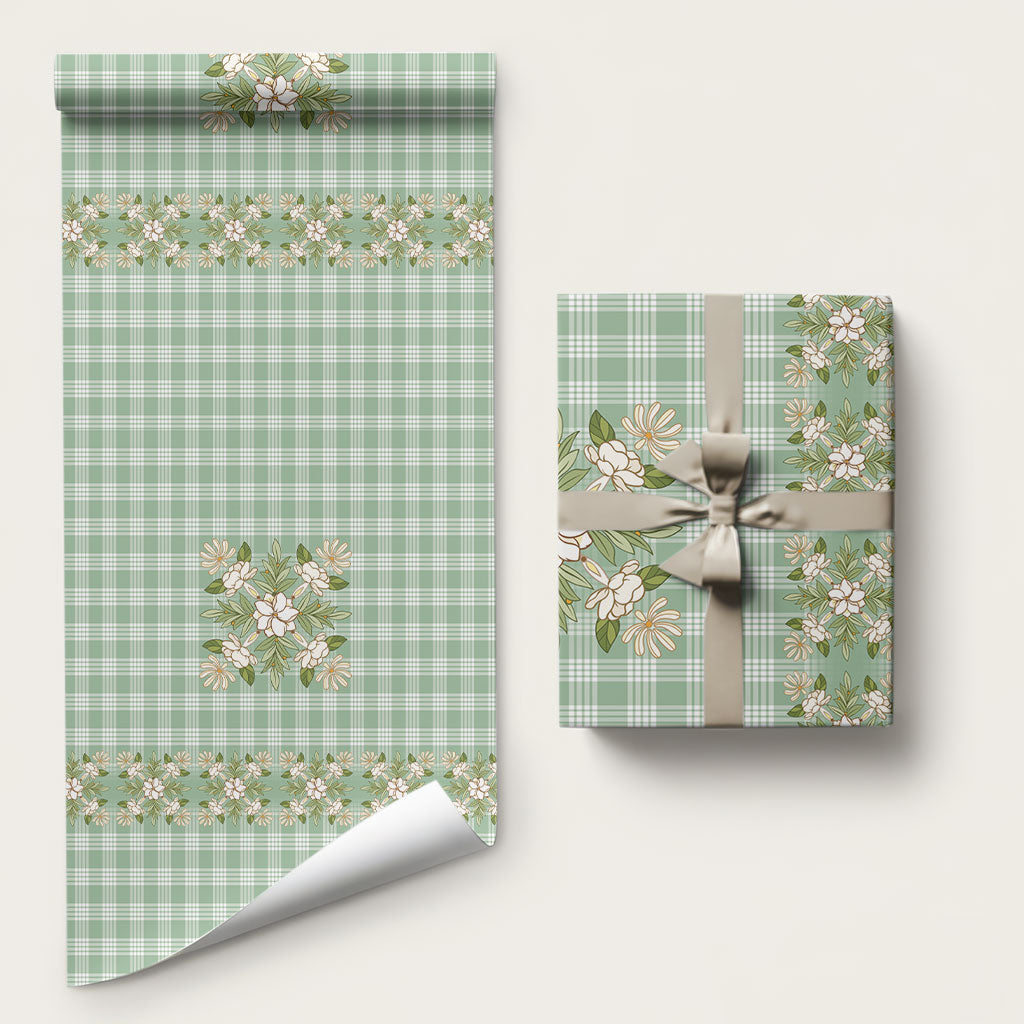 Liko Kukui Hawai'i Palaka Squares Maile Leaf Wrapping Paper Flowers Hawaiian Quilt Patterns