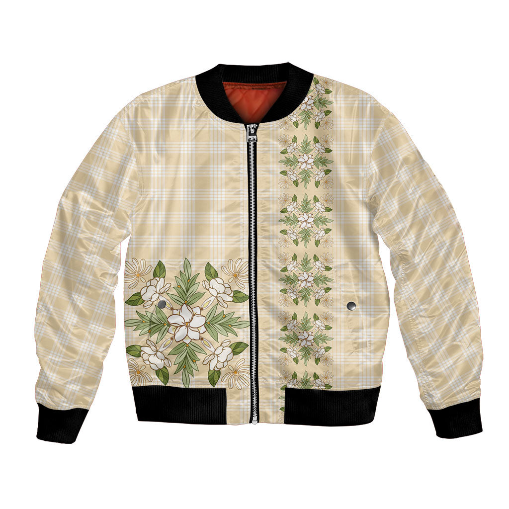 Melemele Ahiahia Hawai'i Palaka Squares Maile Leaf Bomber Jacket Flowers Hawaiian Quilt Patterns