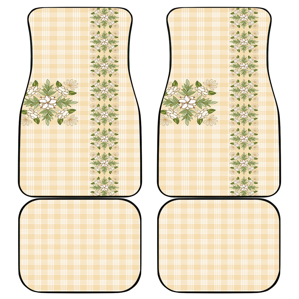 Melemele Ahiahia Hawai'i Palaka Squares Maile Leaf Car Mats Flowers Hawaiian Quilt Patterns