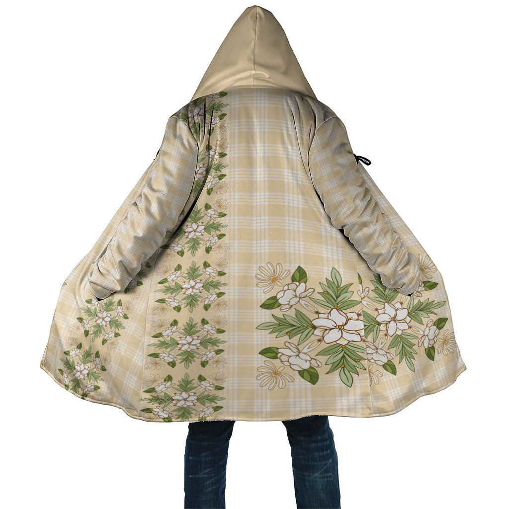 Melemele Ahiahia Hawai'i Palaka Squares Maile Leaf Cloak Flowers Hawaiian Quilt Patterns LT9 Unisex Pastel Yellow - Polynesian Pride