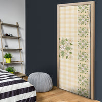 Melemele Ahiahia Hawai'i Palaka Squares Maile Leaf Door Cover Flowers Hawaiian Quilt Patterns