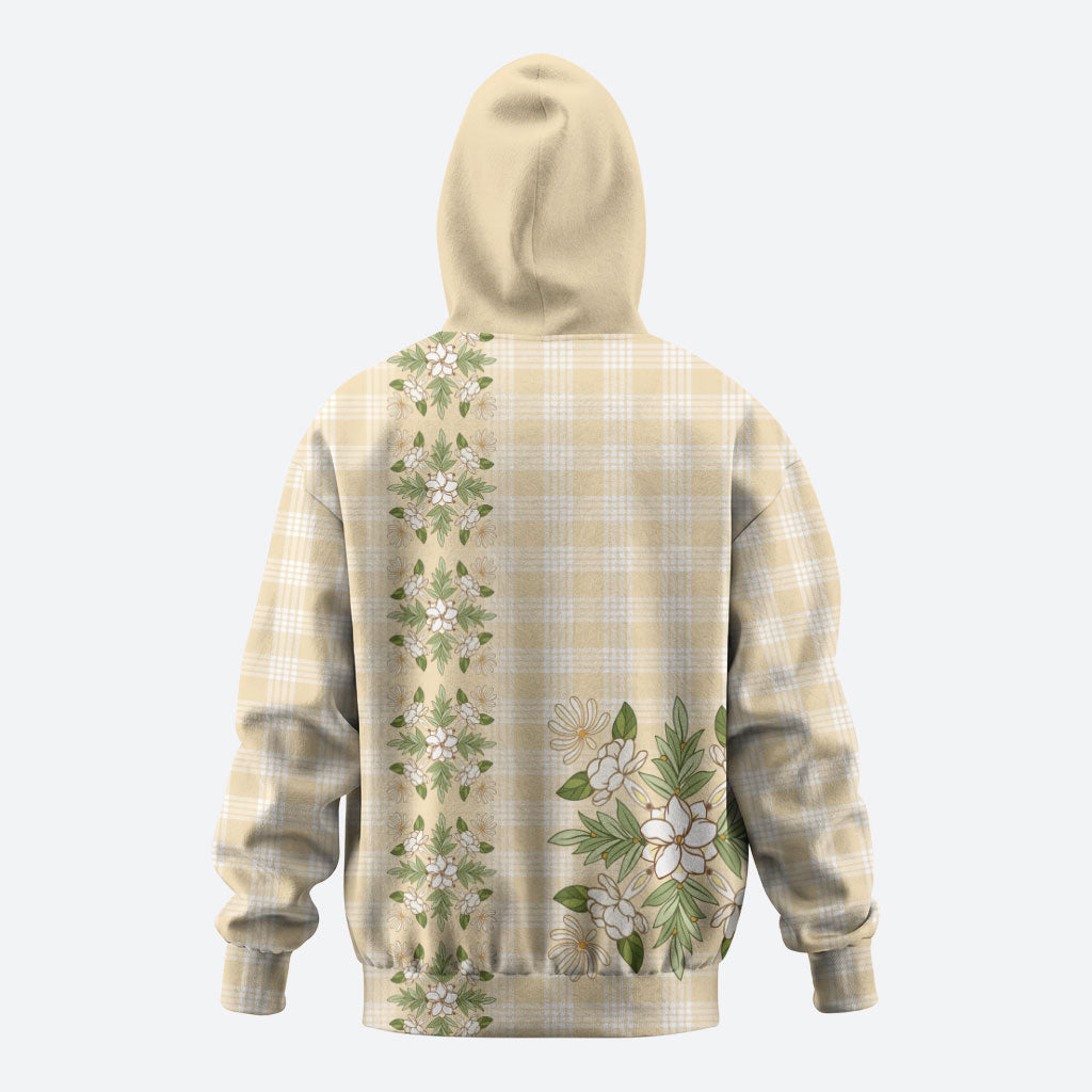 Melemele Ahiahia Hawai'i Palaka Squares Maile Leaf Hoodie Flowers Hawaiian Quilt Patterns