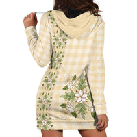 Melemele Ahiahia Hawai'i Palaka Squares Maile Leaf Hoodie Dress Flowers Hawaiian Quilt Patterns