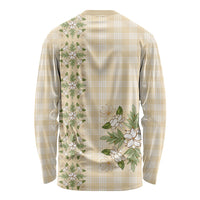 Melemele Ahiahia Hawai'i Palaka Squares Maile Leaf Long Sleeve Shirt Flowers Hawaiian Quilt Patterns