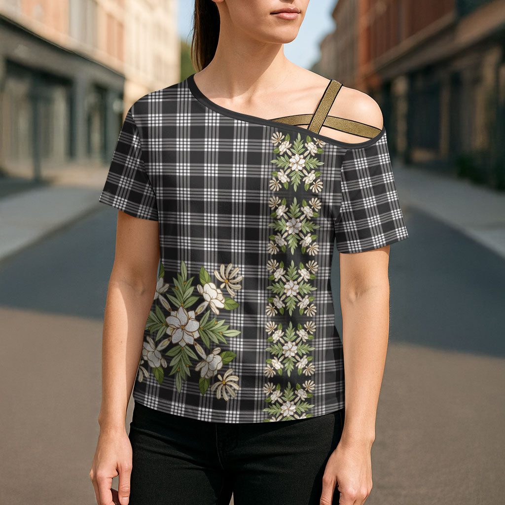 Pauli Hawai'i Palaka Squares Maile Leaf Cross Shoulder Shirt Flowers Hawaiian Quilt Patterns
