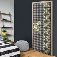 Pauli Hawai'i Palaka Squares Maile Leaf Door Cover Flowers Hawaiian Quilt Patterns