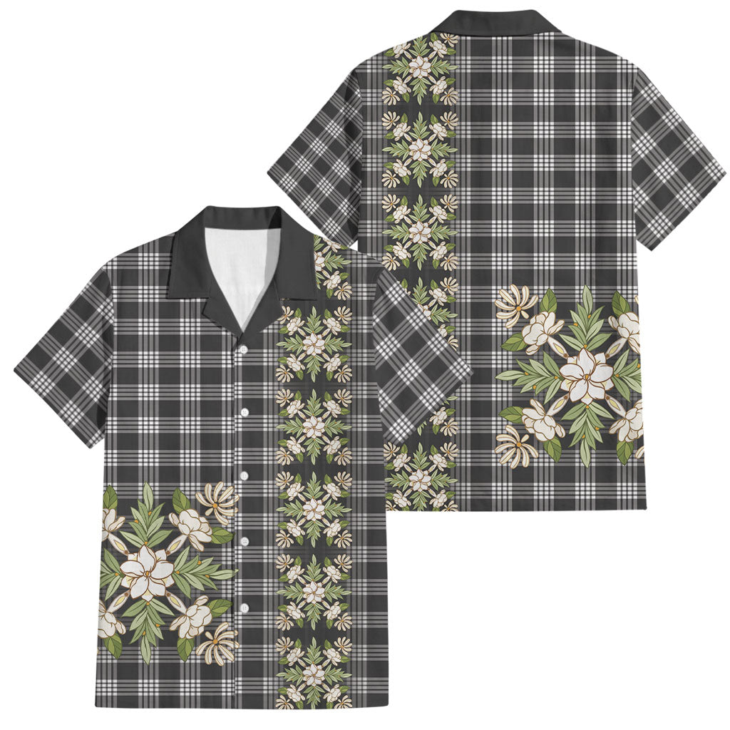 Pauli Hawai'i Palaka Squares Maile Leaf Family Matching Mermaid Dress and Hawaiian Shirt Flowers Hawaiian Quilt Patterns