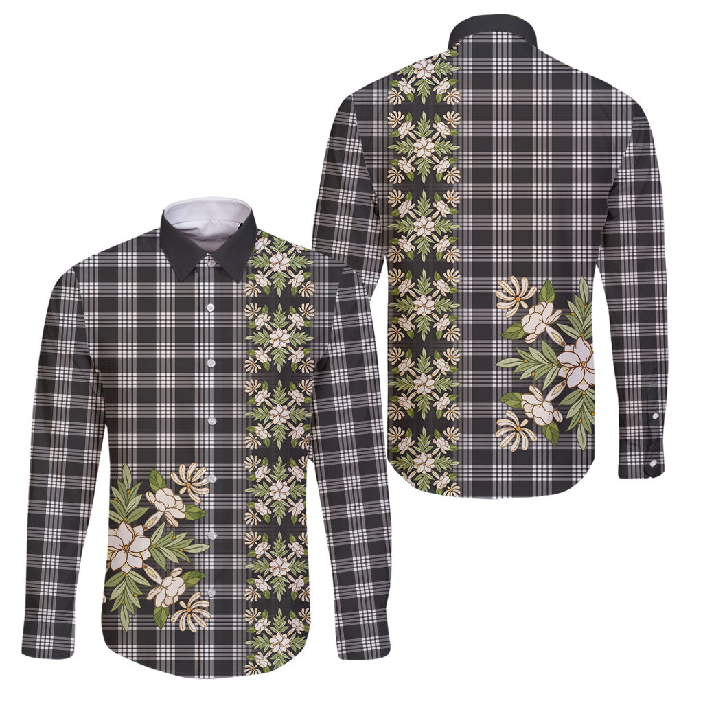 Pauli Hawai'i Palaka Squares Maile Leaf Family Matching Summer Maxi Dress and Hawaiian Shirt Flowers Hawaiian Quilt Patterns